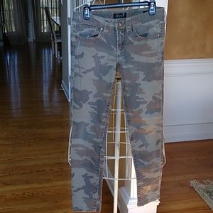 Seven7 Military Fatigue Skinny Jeans